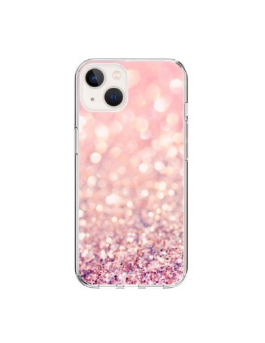 Coque iPhone 15 Paillettes Blush - Lisa Argyropoulos