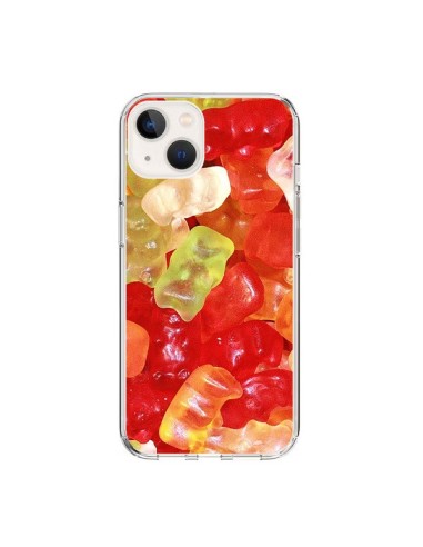 Coque iPhone 15 Bonbon Ourson Multicolore Candy - Laetitia