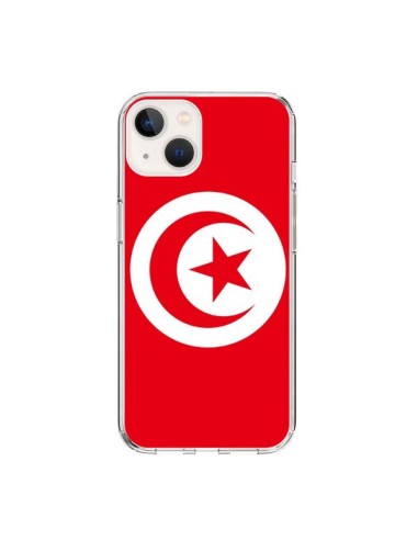 Coque iPhone 15 Drapeau Tunisie Tunisien - Laetitia