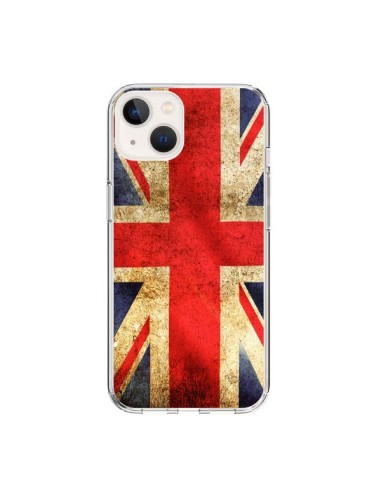 Coque iPhone 15 Drapeau Angleterre Anglais UK - Laetitia