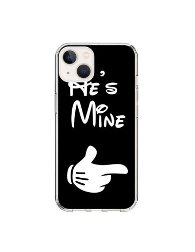 Coque iPhone 15 He's Mine Il est à Moi Amour Amoureux - Laetitia
