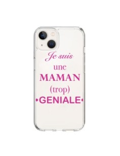 iPhone 15 Case I'm a Mom  geniale Clear - Laetitia