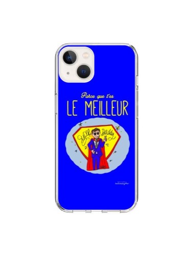 Coque iPhone 15 Le meilleur Papa Fête des Pères - Leellouebrigitte