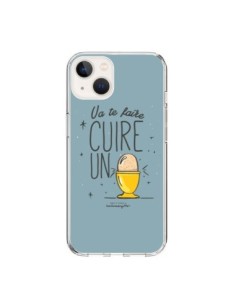 Cover iPhone 15 Va te faire cuir un oeuf Grigio -...