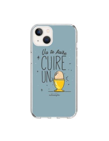 Cover iPhone 15 Va te faire cuir un oeuf Grigio - Leellouebrigitte