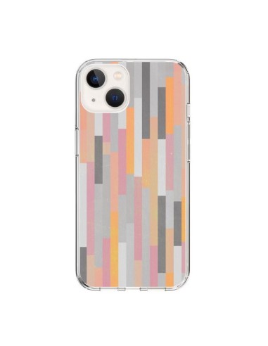 Coque iPhone 15 Bandes Couleurs - Leandro Pita