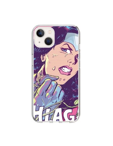 Coque iPhone 15 Girl Shlag Comics BD - Lassana