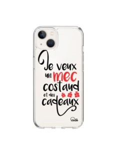 Cover iPhone 15 Je veux un mec costaud e des cadeaux...