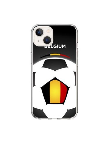 Coque iPhone 15 Belgique Ballon Football - Madotta