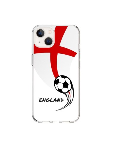 Coque iPhone 15 Equipe Angleterre England Football - Madotta