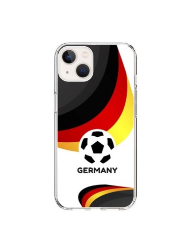 Coque iPhone 15 Equipe Allemagne Football - Madotta