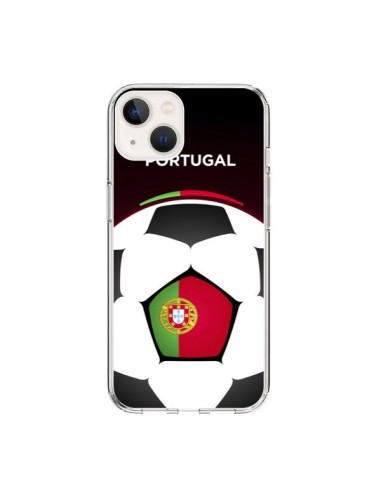 Coque iPhone 15 Portugal Ballon Football - Madotta