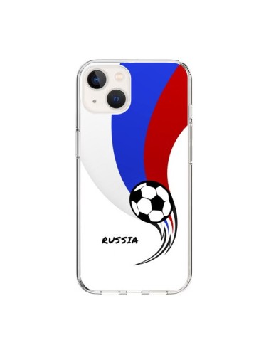 Coque iPhone 15 Equipe Russie Russia Football - Madotta