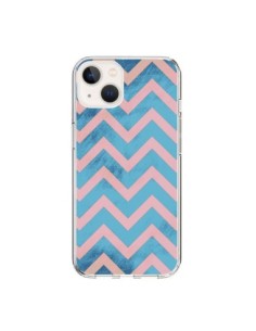 Cover iPhone 15 Azteco Chevron Sunset Tramonto - Mary...