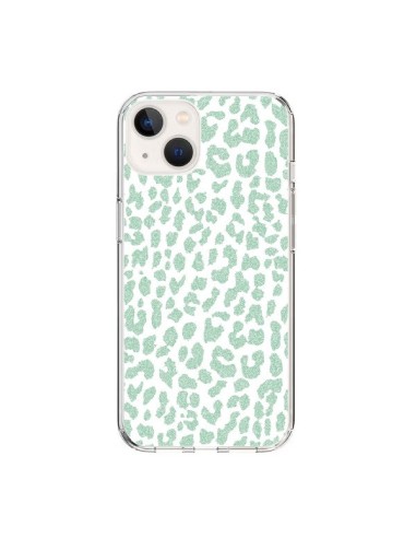 Cover iPhone 15 Leopardo Menta - Mary Nesrala