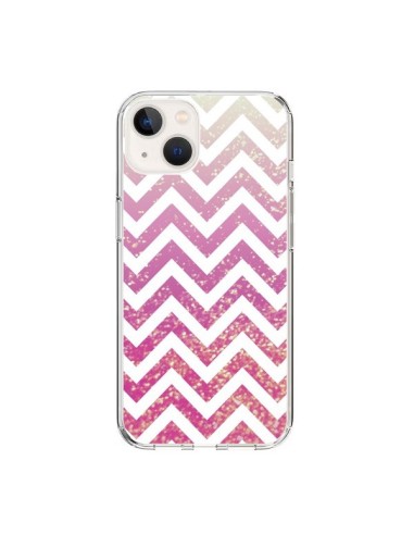 Coque iPhone 15 Chevron Pixie Dust Triangle Azteque - Mary Nesrala