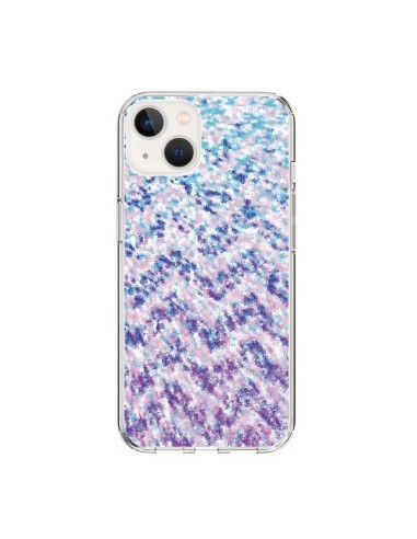 Coque iPhone 15 Chevron Splash Triangle Azteque - Mary Nesrala