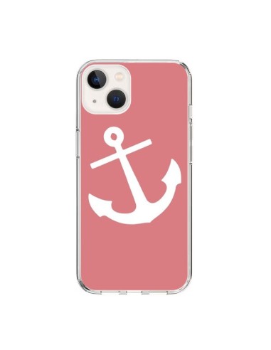 Coque iPhone 15 Ancre Corail - Mary Nesrala