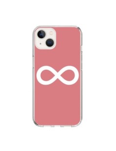Cover iPhone 15 Infinity Infinito Forever Corallo - Mary...