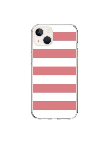 Coque iPhone 15 Bandes Corail - Mary Nesrala