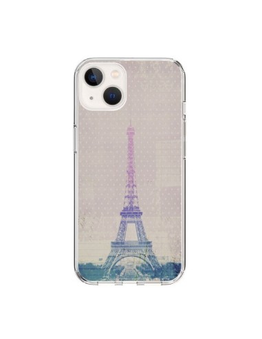 Coque iPhone 15 I love Paris Tour Eiffel - Mary Nesrala