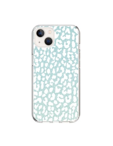Cover iPhone 15 Leopardo Inverno Mint - Mary Nesrala