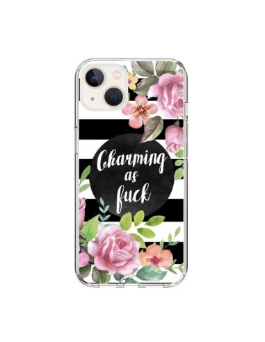 Coque iPhone 15 Charming as Fuck Fleurs - Maryline Cazenave