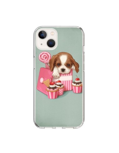 Cover iPhone 15 Cane Cupcake Torta Boite - Maryline Cazenave