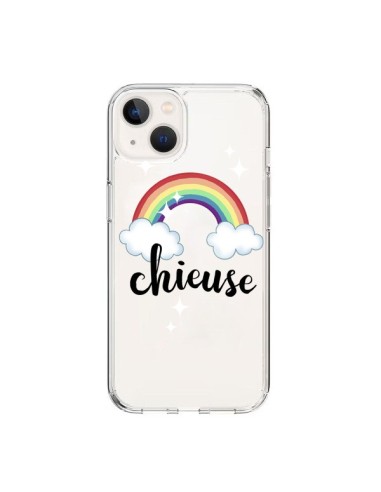 iPhone 15 Case Chieuse Arc En Ciel Clear - Maryline Cazenave