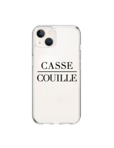 Cover iPhone 15 Casse Couille Trasparente - Maryline...