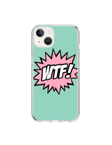 Coque iPhone 15 WTF Bulles BD Comics - Maryline Cazenave