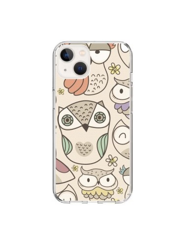 Coque iPhone 15 Chouette Vintage - Maria Jose Da Luz