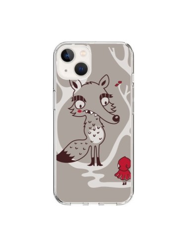 Coque iPhone 15 Le Petit Chaperon Rouge Loup - Maria Jose Da Luz