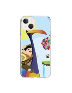 Coque iPhone 15 La Haut Kevin et Russel - Maria Jose Da Luz