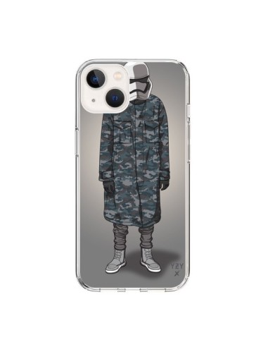Coque iPhone 15 White Trooper Soldat Yeezy - Mikadololo