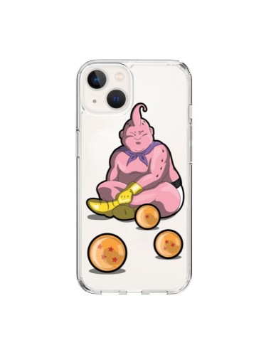 Coque iPhone 15 Buu Dragon Ball Z Transparente - Mikadololo