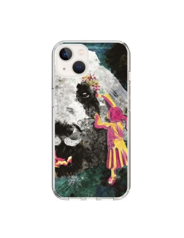 Cover iPhone 15 Panda Pandamonium - Maximilian San