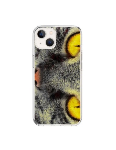 Coque iPhone 15 Chat Gato Loco - Maximilian San