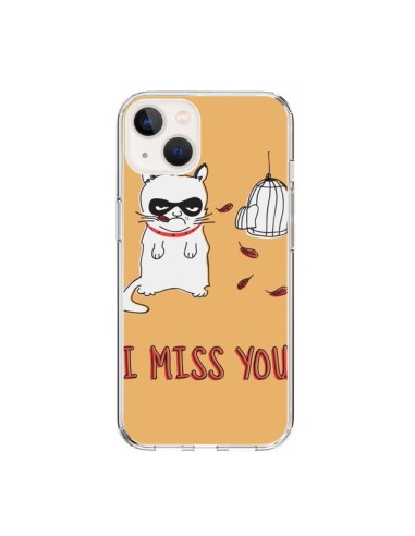 Coque iPhone 15 Chat I Miss You - Maximilian San