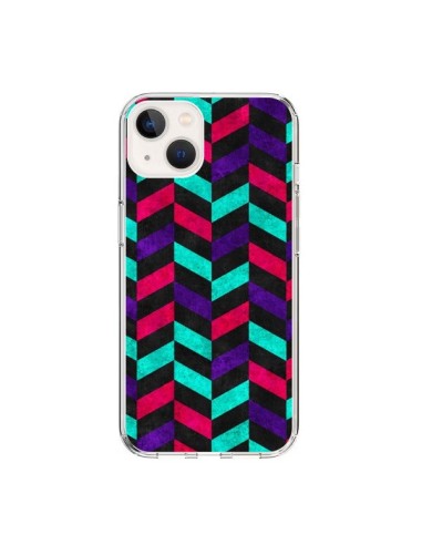 Coque iPhone 15 Azteque Geometric Mundo - Maximilian San