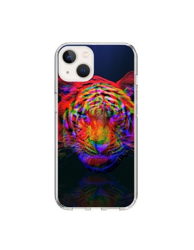 Coque iPhone 15 Tigre Beautiful Aberration - Maximilian San