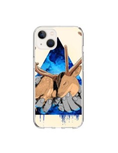 Coque iPhone 15 Cerf Triangle Seconde Chance - Maximilian...
