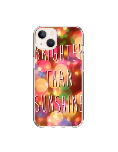 Coque iPhone 15 Brighter Than Sunshine Paillettes - Maximilian San
