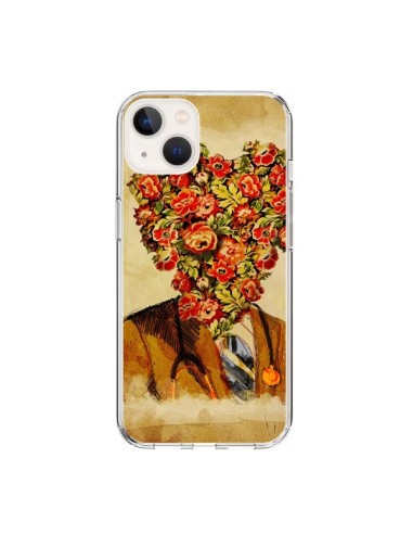 Coque iPhone 15 Docteur Love Fleurs - Maximilian San