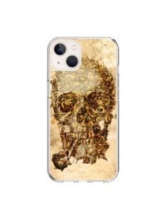 Coque iPhone 15 Lord Skull Seigneur Tête de Mort Crane -...