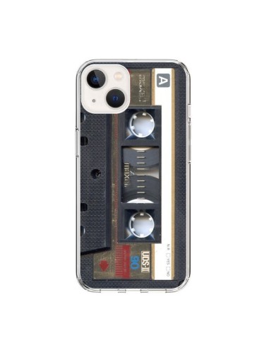 Coque iPhone 15 Cassette Gold K7 - Maximilian San