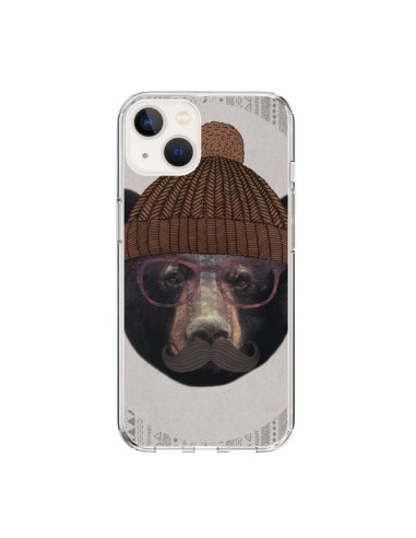 Coque iPhone 15 Gustav l'Ours - Borg