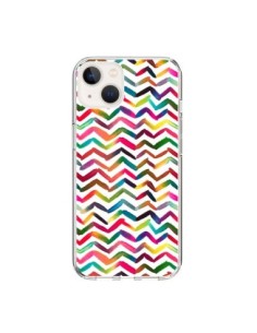 Cover iPhone 15 Chevron Stripes Multicolore - Ninola Design