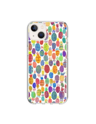 Coque iPhone 15 Cute Pineapples - Ninola Design