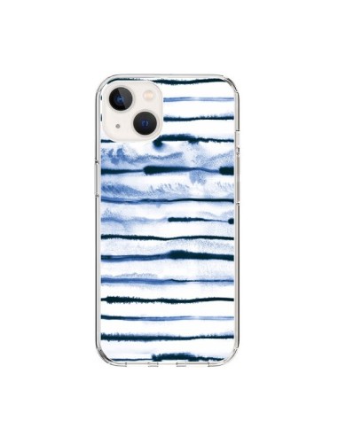 iPhone 15 Case Electric Lines White - Ninola Design